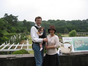 Family at the Rose Garden