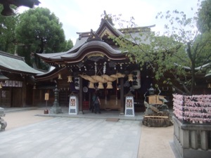 櫛田神社の拝殿